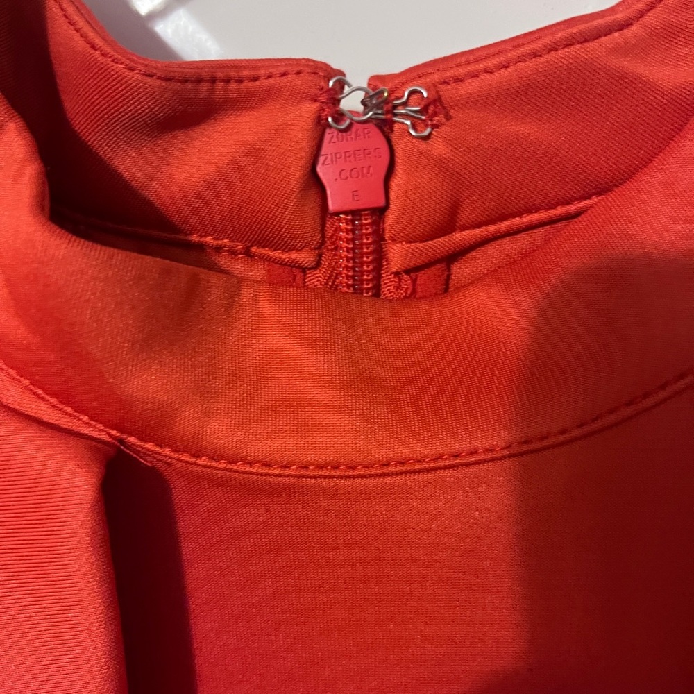 BEBE Red Ruffle Cocktail Dress  ♥️ - Picture 7 of 10